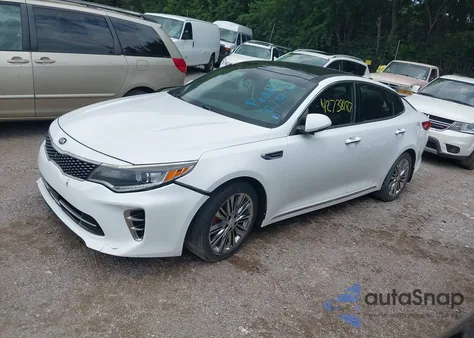 2016 Kia Optima Sxl Turbo из США, поврежденный, VIN 5XXGV4L20GG070207